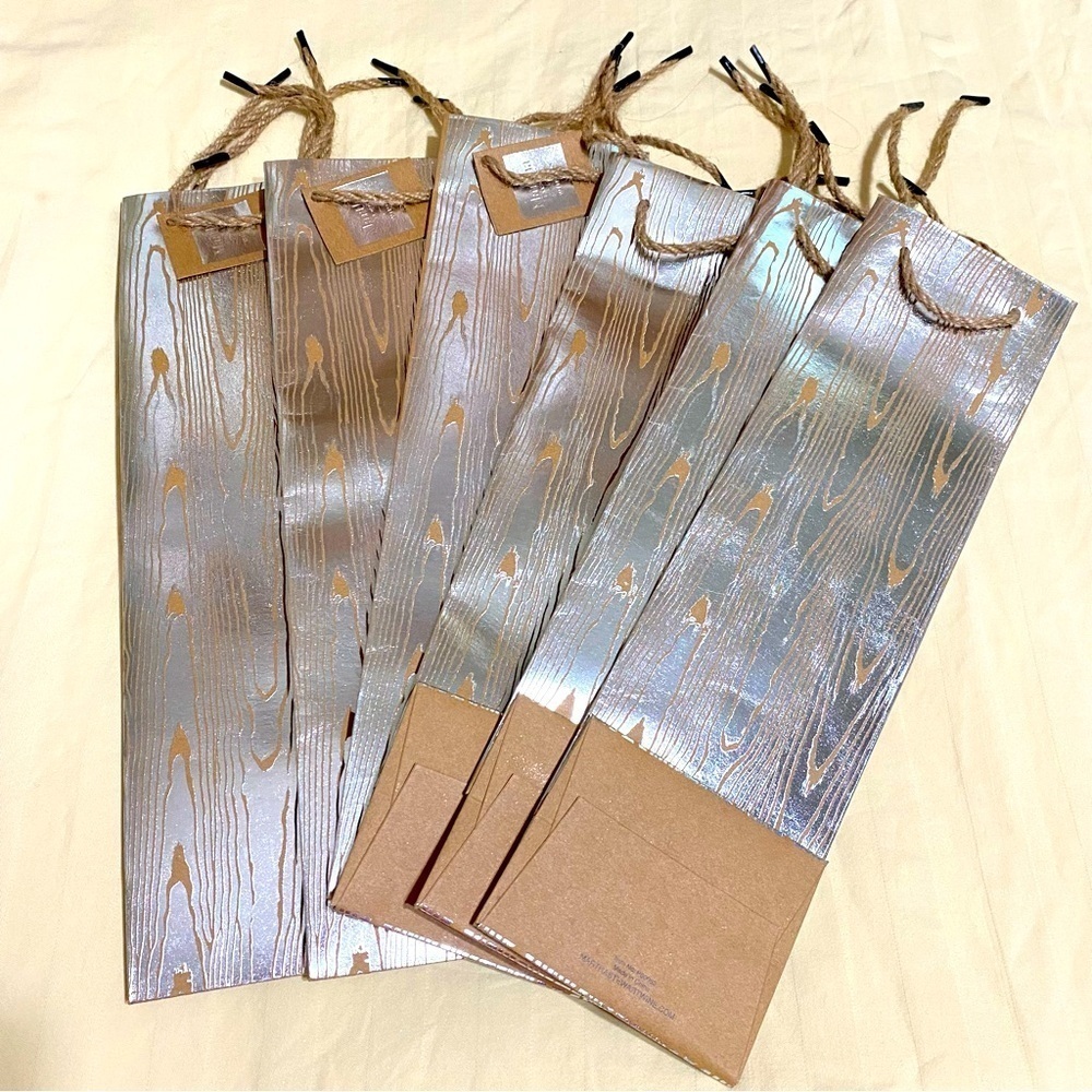 Martha Stewart Wine Gift Bags Set of 12